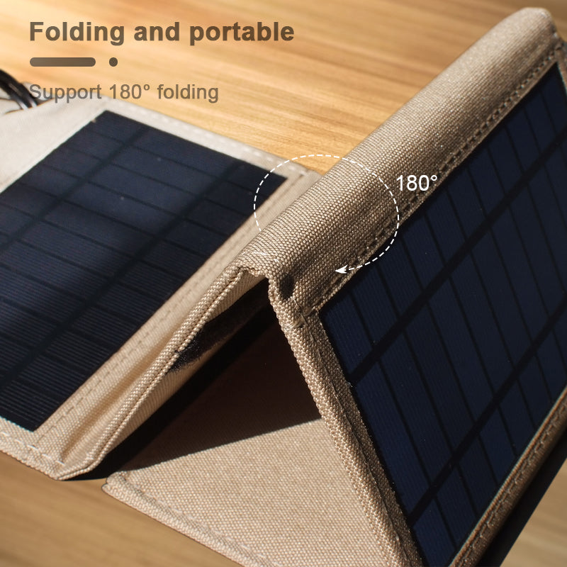 Outdoor Hiking Waterproof Solar Panel 5V 7W For Samsu