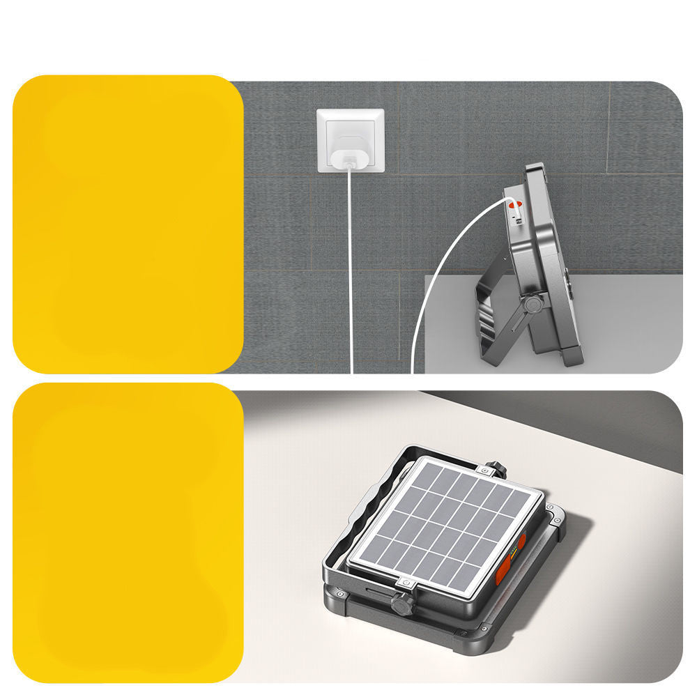 Solar Super Bright Multifunctional Portable Rechargeable Lighting