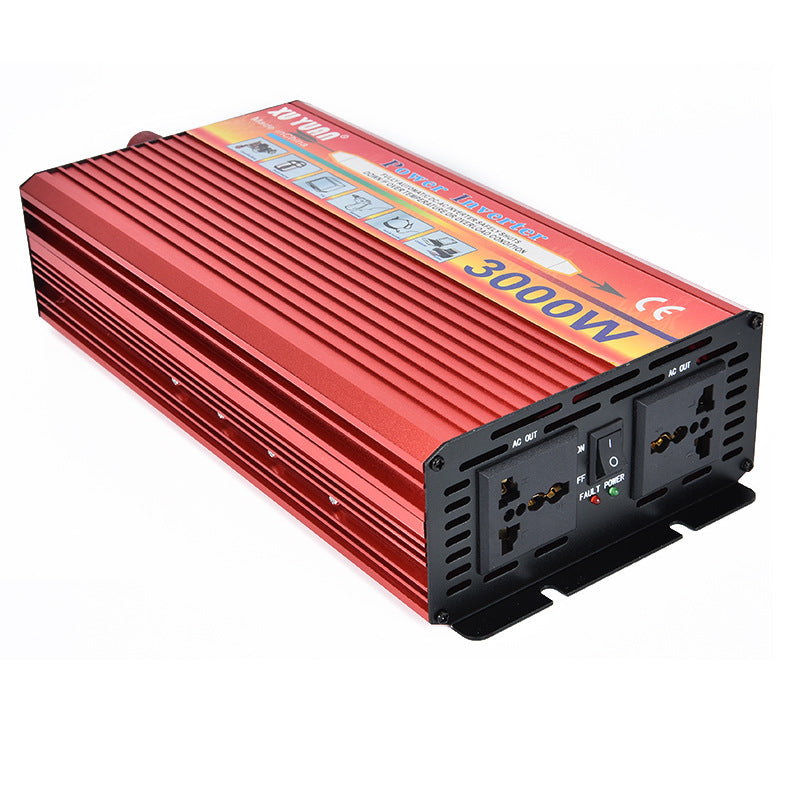 Dual-purpose Converter Solar Inverter 12V To 220V High-power Power Supply