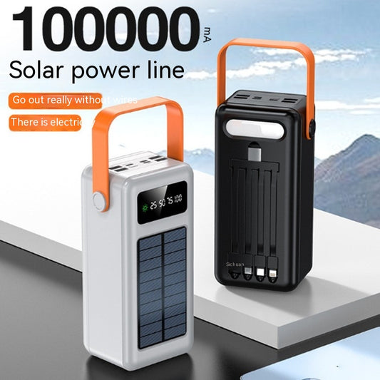 Large Capacity Outdoor Travel Solar Portable Power Source
