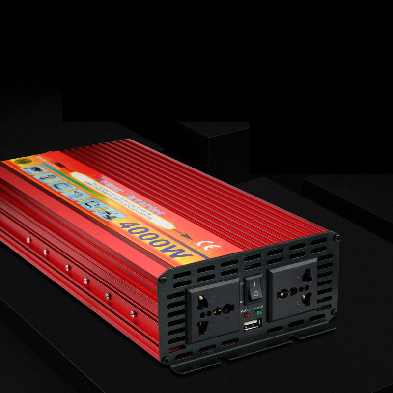 Dual-purpose Converter Solar Inverter 12V To 220V High-power Power Supply