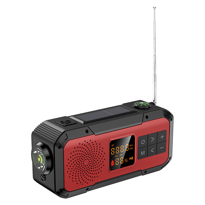 Solar Powered Hand Crank Radio